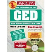 How to Prepare for the GED with CD-ROM (Barron's GED (W/CD)) [Paperback - Used]