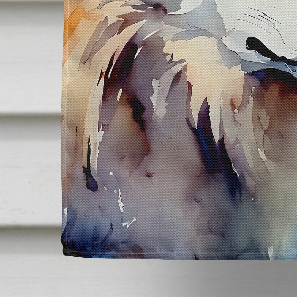 Wolves Wolf  House Flag 28 in x 40 in