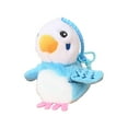 thumbnail image 2 of Juguete de loro eléctrico realista de peluche con música encantadora y pájaros bailando. azul, 2 of 9