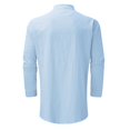 thumbnail image 4 of Chemise Décontractée Mode Simple Confortable Col Uni pour Hommes, 4 of 5