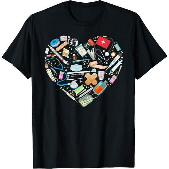 Certified Medical Assistant Heart Nurse Doctor CMA T-ShirtMen and women, Black T-shirt, size: Extra large