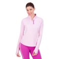 thumbnail image 2 of Reebok Women's and Women's Plus On-the-Go 1/2 Zip Top, Sizes XS-4X, 2 of 7