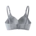 thumbnail image 6 of Ohufall Womens Sports Bra Seamless Shockproof Wireless Bralette Comfortable Push Up Removable Straps Daily Bras, 6 of 6