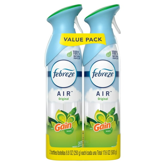 Febreze AIR Gain Original Aerosol 17.6 oz Package May Vary