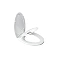 thumbnail image 2 of Asiento de inodoro Bemis 188slow-000 alargado, cierre lento, blanco, 2 of 9