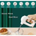 thumbnail image 3 of Mini Hold Cordless Electric Hand Mixer,usb Rechargable Handheld Egg Beater With 2 Detachable Stir Whisks 4 Speed, 3 of 5