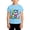 Light Blue, variant on School Uniform Tshirts Boys Casual Print Crewneck T Shirt Short Sleeve School Top Boys T Shirts Black 3-4 Years
