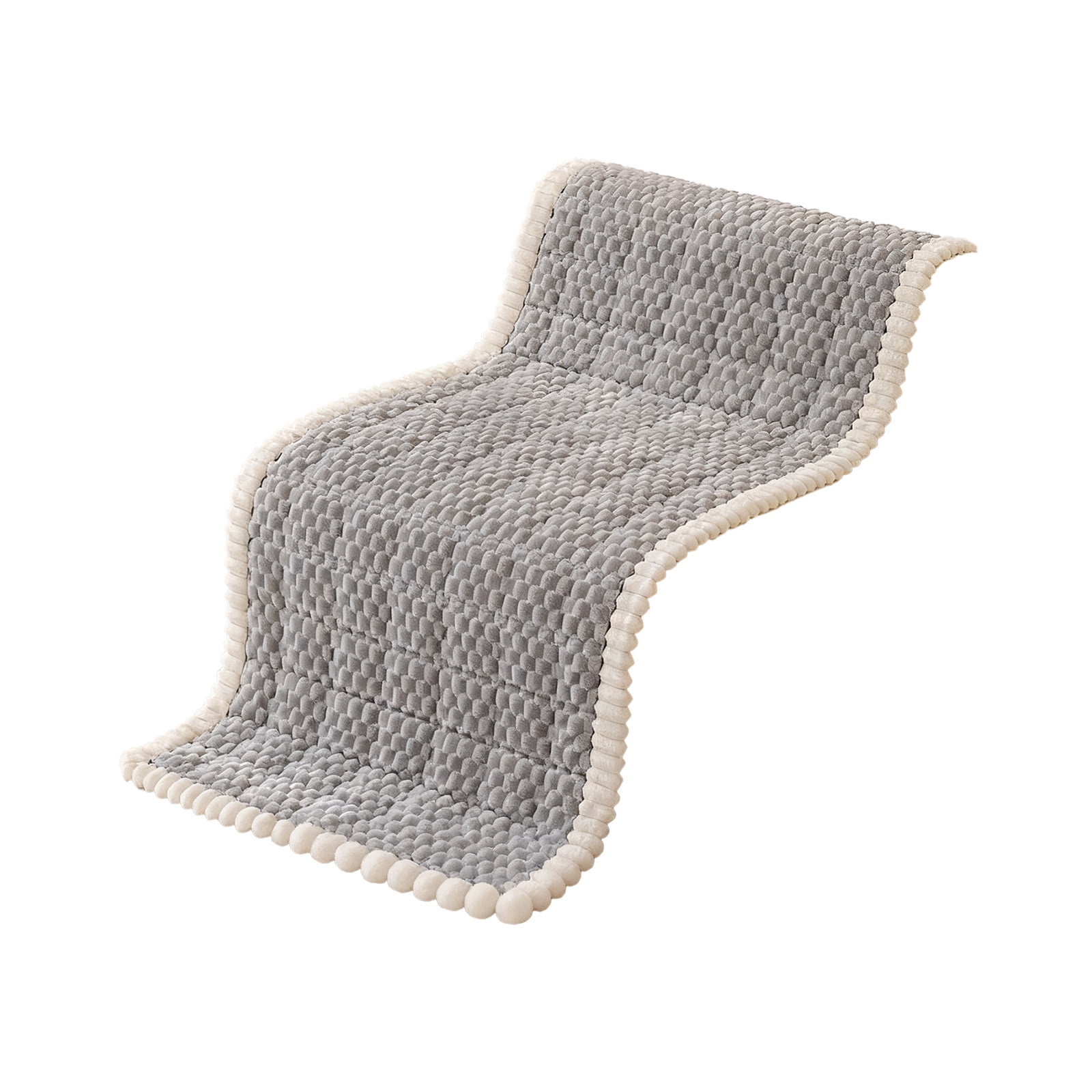Couch Cover for Dogs Washable, Non Slip Pet Couch Covers Sofa Slipcovers Cushion Mat, Fuzzy Couch Cover, Pet Friendly Furniture Protector, Non Slip Sofa Cover (27.5"x59.1", Gray)