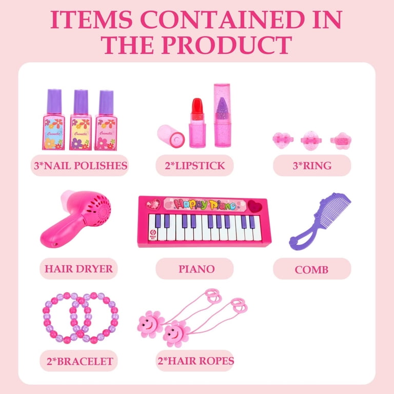 Princess Vanity Set with Electronic Piano and Accessories photo 3