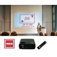 RCA Built Movie Theatre HD 1080P Home Theater Projector, Black, RPJ280