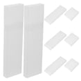 thumbnail image 1 of Raindrops 5Pcs Portable Tongue Scraper Carrier Box Plastic Travel Storage Case for Home Use White, 1 of 8