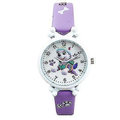 Copoz Reloj impermeable para niños Perro ladrando Guardianes de la galaxia Dibujos animados Reloj para niños???Rojo