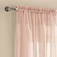 thumbnail image 4 of Mainstays Marjorie Sheer Voile Curtain, Single Panel, Blush, 59" W x 63" L, 4 of 4