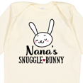 thumbnail image 4 of Inktastic Nana Bunny Grandchild Boys or Girls Long Sleeve Baby Bodysuit, 4 of 5