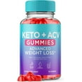 thumbnail image 5 of (3 Pack) Keto ACV Gummies Advanced Weight Management , Keto + ACV Gummies, Apple Cider Vinegar for Metabolism, Detox, Keto Diet Woman and Man (180 Gummies), 5 of 5