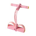 thumbnail image 4 of Ethern Foot Pedal Resistance Band Exercise Band Multifunction Full Body Workout Elastic Pink Six Tube, 4 of 9