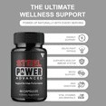 thumbnail image 6 of (2 Pack) Steel Power Advanced Performance Supplement, Steel Power (120 Capsules), 6 of 9