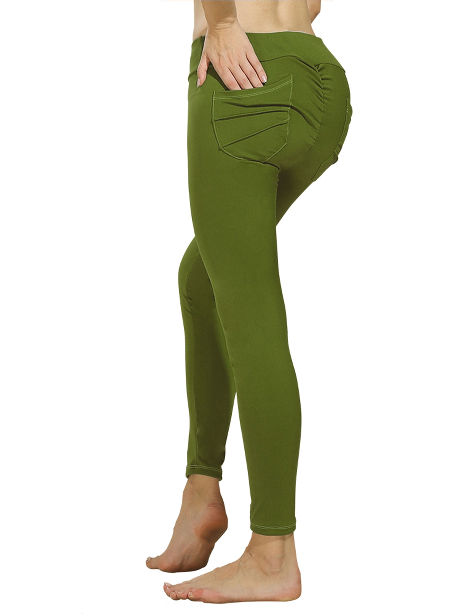 Download Sexy Dance - Womens Sport Leggings Pleated Butt Lift High ...