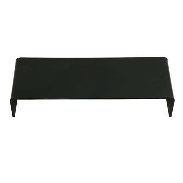 Monador Acrílico Transparente De Soporte Elevador, Diseño Ergonómico De 3 Pulgadas De Alto, Elegante Y Hermoso, De Ahorro De Espacio, Ideal Para Monitores, Computadoras