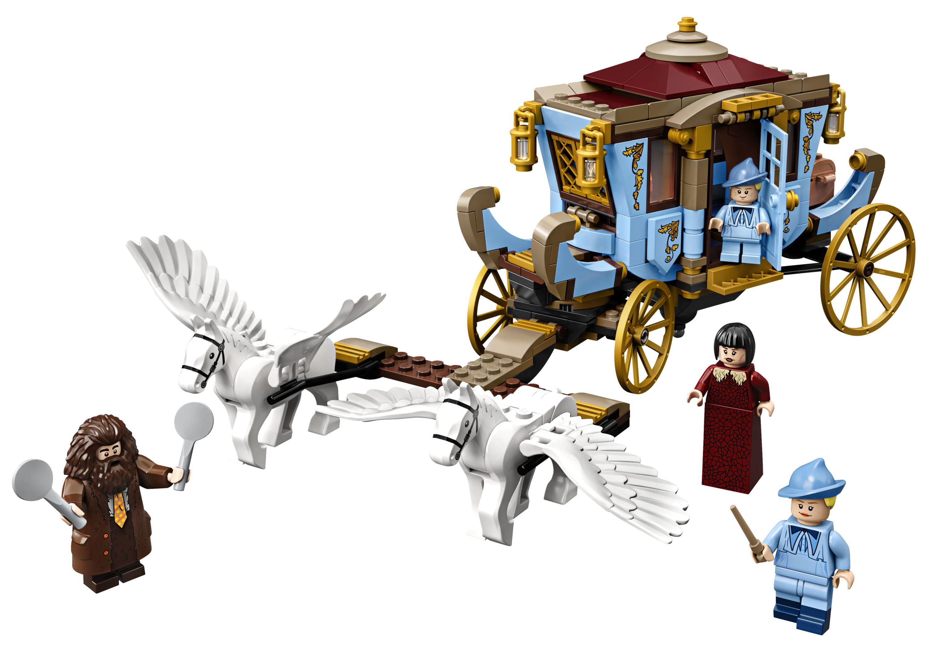 LEGO Harry Potter and the Goblet of Fire Beauxbatons' Carriage: Arrival at Hogwarts 75958 Wizard Hagrid Horses Building Toy (430 Pieces) - image 2 of 5