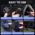 thumbnail image 6 of FADAKWALT Tire Inflator Portable Air Compressor, DC 12V Tire Air Pump with LED and 150PSI Digital Pressure Gauge, Portable Tire Inflator for Car Tires, Motorcycles, Bike, Ball (Blue), 6 of 6