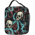 thumbnail image 2 of Octopus Skull Tentacles Lunch Box - Insulated Lunch Bags for MenWomenWomenMen Detachable Handle Lunchbox Meal Tote Bag, 2 of 7