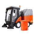 thumbnail image 2 of 1:16 Juguetes de construcción para niños: regalos de cumpleaños para niños, mini juguetes de inercia para automóviles, camiones de ingeniería Hugo Mini Road Sweeper Diecast Toys, 2 of 8