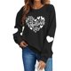 thumbnail image 3 of TaTaai Hoodies Shirts for Women Early Fall Long Sleeve Tops Vintage Graphic Outfits Tops Fashion Pullover Tees Gift, 3 of 9