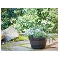 thumbnail image 4 of 22.5" Whiskey Barrel Planter with Wheels - 69.34 qt Outdoor Garden Pot - UV Resistant, Lightweight Resin Planter for Patio, Deck, Yard, 4 of 6