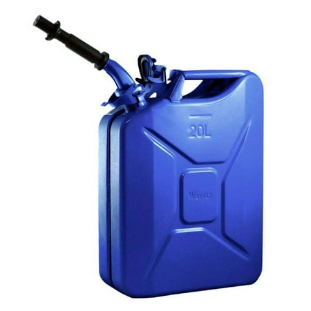 Wavian 3012 5.3 Gallon 20 Liter Authentic CARB Jerry Can with Spout Blue