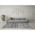 thumbnail image 3 of Ahgly Company Indoor Rectangle Abstract Gray Modern Area Rugs, 2' x 4', 3 of 4