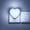 Blue, variant on Heart Shape Plug-in LED Night Light with Dusk to Dawn Sensor, Soft Warm Cute Kids Nightlight for Bedroom Nursery Bathroom Hallway