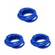 thumbnail image 2 of Qarigey 10 piezas bandas para el cabello Bling elástico Topknot soporte sólido Scrunchies sin costuras para mujeres accesorios de estilo azul Type1 NO1, 2 of 6