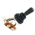 thumbnail image 3 of Electric Guitar 3-Way Toggle Switch for Open Shaking Head Guitar Amplifier Compatible,Black, 3 of 5