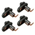 thumbnail image 1 of 4 Pieces Black Door Lamp Light Switch Mounting Compatible Car, 1 of 5