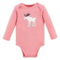thumbnail image 5 of Hudson Baby Cotton Long-Sleeve Bodysuits, 3-Pack, Newborn- 24 Months, 5 of 5