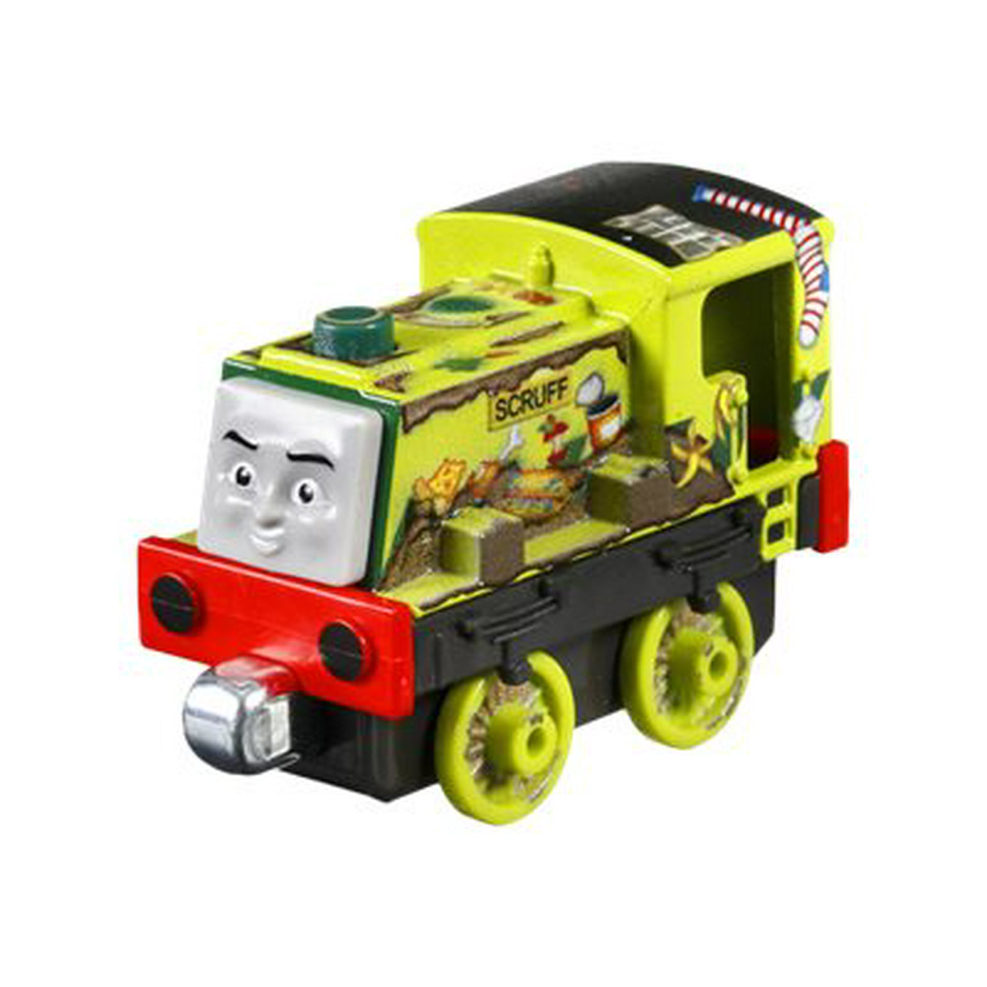 Thomas & Friends Take-n-Play Smelly Scruff Die-Cast Train - Magnetic Connectors, Works With Take-n-Play Tracks, For Kids 3+