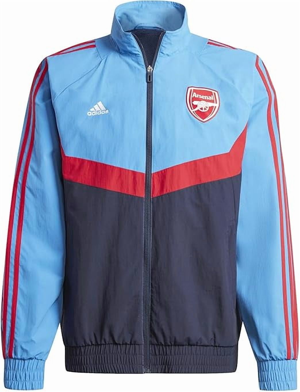Adidas Arsenal Woven Men's Track Jacket, Ray Blue Legend Ink photo 1