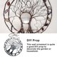 thumbnail image 4 of Kearding Colgador de pared, decoración colgante, escultura de árbol, ahorro de espacio, accesorio de arte DIY, accesorios para el hogar, Decoración del hogar, 4 of 6