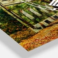 thumbnail image 3 of Designart 'Ancient Vitebsk in Autumn' Mediterranean Wall Clock, 3 of 3