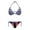American Flag Design, variant on Skeleton Hands Swimwear for Pool Beachwear, Bikini Set Elastic String Plus Size