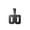 Black-0, variant on Men's Stainless Steel Sports Numbers 0-99 Talisman Basketball Football Baseball Inspiration Necklace Black Number 55