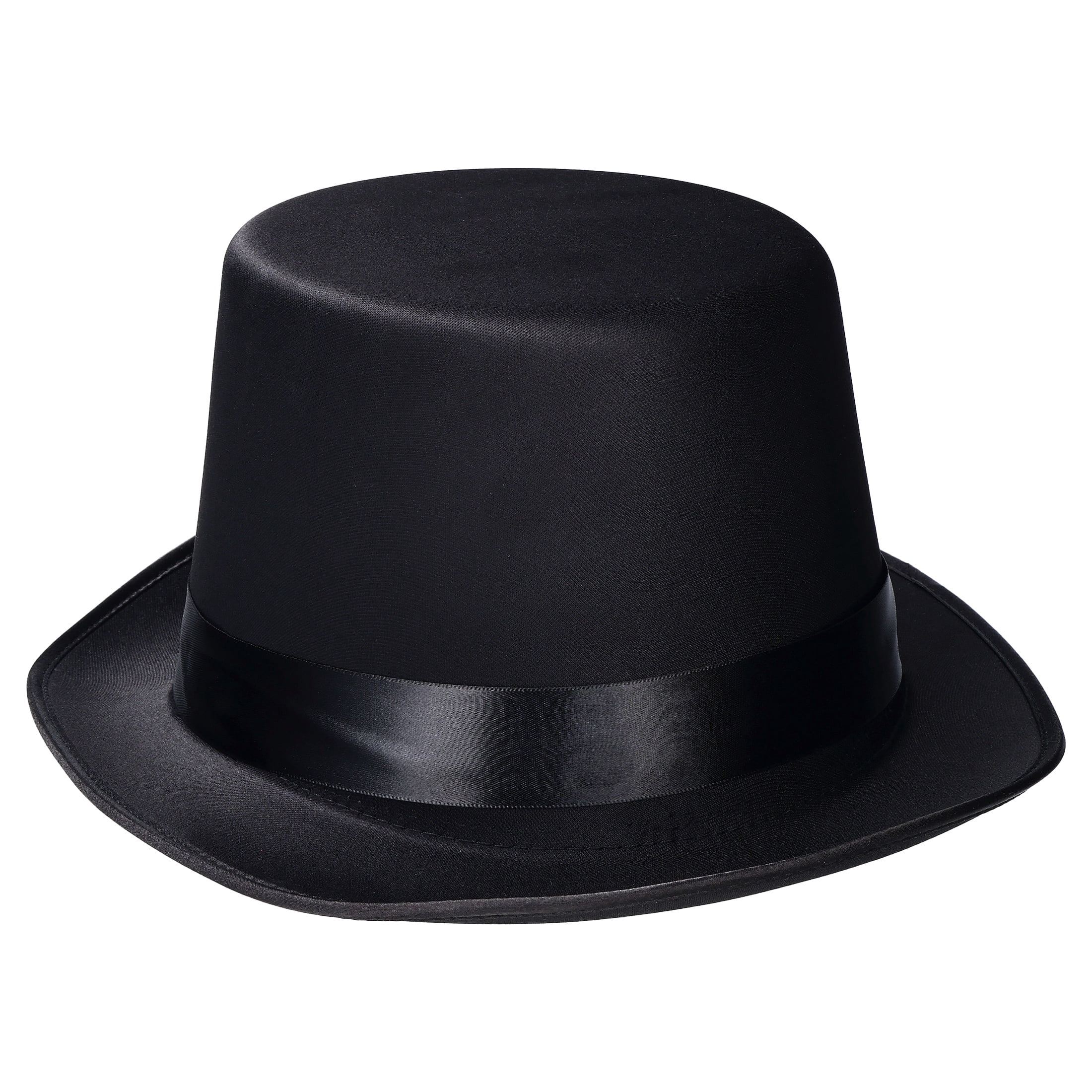 Top Hat Costume Accessory for Adults, Black, Halloween by Way To Celebrate