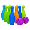 thumbnail image 1 of Juego de bolas de de plástico para niños en edad preescolar Juegos de 10 pines 22cm A Sunnimix Bola de bolos para niños, 1 of 7