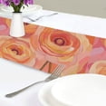 thumbnail image 4 of Yayeee Table Runner 70 inches Long Home Kitchen Dinning Party Decoration, Pink Flowers, 4 of 7