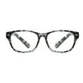 thumbnail image 2 of EYE ZOOM 5 Pack Retro Style Plastic Frame Reading Glasses for Men and Women, Gray Tortoise +1.25, 2 of 5