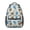Baseballs and Gloves, variant on Baseballs and Bats Blue Pattern Backpack for School, Cute School Bag with Adjustable Shoulder Straps and Padded Back, 15.3"x11"x6.7"