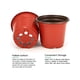 thumbnail image 5 of Macetas flexibles para viveros de plantas, diseño especial con orificio de drenaje, macetas de plástico blando para plántulas de flores, hierbas y verduras, perfectas para la propagación de, 5 of 8