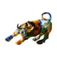 thumbnail image 2 of Estatua de toro Soledad adorno de mesa escultura de animal figura decorativa Estilo A, 2 of 9
