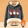 thumbnail image 2 of WILLBEST Sudadera Deportiva para Mujer, Estilo Navideño Informal, con Capucha Gruesa X-Grande, 2 of 4
